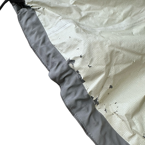 Patagonia Torrentshell Stretch H2No Rain Jacket Womens Small Gray FLAWS READ - Picture 13 of 15